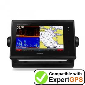 Download your Garmin GPSMAP 7608xsv waypoints and tracklogs and create maps with ExpertGPS