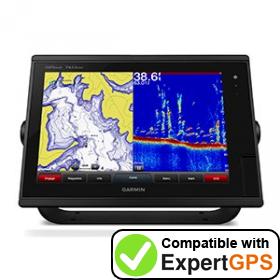 Download your Garmin GPSMAP 7610xsv waypoints and tracklogs and create maps with ExpertGPS