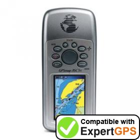 Download your Garmin GPSMAP 76CSx waypoints and tracklogs and create maps with ExpertGPS