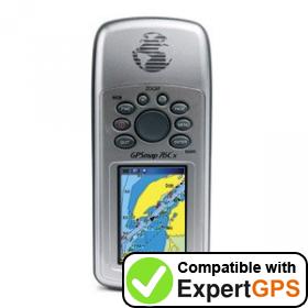 Download your Garmin GPSMAP 76Cx waypoints and tracklogs and create maps with ExpertGPS
