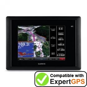 Download your Garmin GPSMAP 8008 MFD waypoints and tracklogs and create maps with ExpertGPS