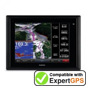 Download your Garmin GPSMAP 8212 MFD waypoints and tracklogs and create maps with ExpertGPS