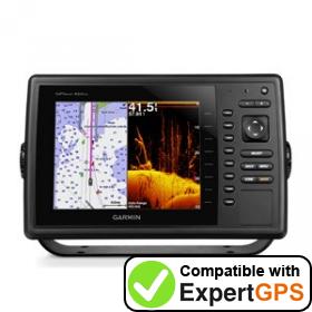 Download your Garmin GPSMAP 840xs waypoints and tracklogs and create maps with ExpertGPS