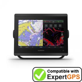 Download your Garmin GPSMAP 8410 waypoints and tracklogs and create maps with ExpertGPS