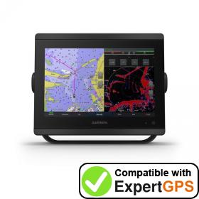 Download your Garmin GPSMAP 8610 waypoints and tracklogs and create maps with ExpertGPS