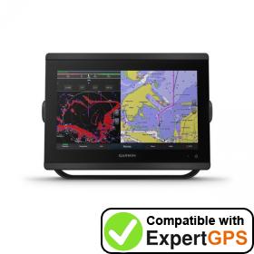 Download your Garmin GPSMAP 8612 waypoints and tracklogs and create maps with ExpertGPS