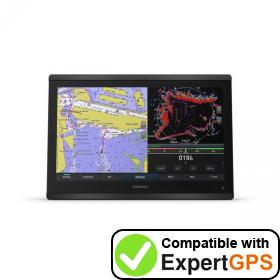 Download your Garmin GPSMAP 8616 waypoints and tracklogs and create maps with ExpertGPS