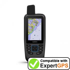 Download your Garmin GPSMAP 86sc waypoints and tracklogs and create maps with ExpertGPS
