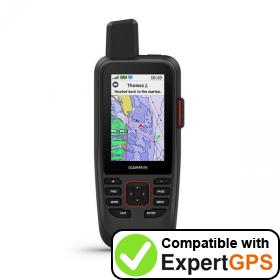 Download your Garmin GPSMAP 86sci waypoints and tracklogs and create maps with ExpertGPS