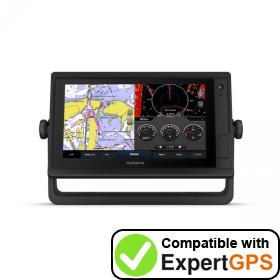 Download your Garmin GPSMAP 942 Plus waypoints and tracklogs and create maps with ExpertGPS