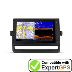 Download your Garmin GPSMAP 942xs Plus waypoints and tracklogs and create maps with ExpertGPS