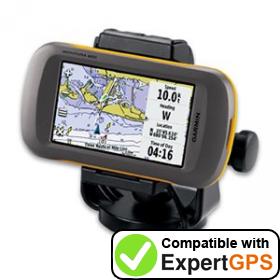 Download your Garmin Montana 600 waypoints and tracklogs and create maps with ExpertGPS