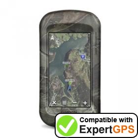 Download your Garmin Montana 600t Camo waypoints and tracklogs and create maps with ExpertGPS