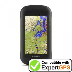 Download your Garmin Montana 610 waypoints and tracklogs and create maps with ExpertGPS