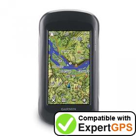 Download your Garmin Montana 650t waypoints and tracklogs and create maps with ExpertGPS