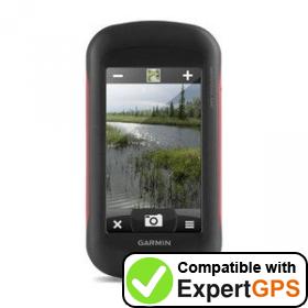 Download your Garmin Montana 680 waypoints and tracklogs and create maps with ExpertGPS