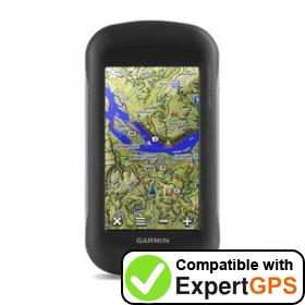 Download your Garmin Montana 680t waypoints and tracklogs and create maps with ExpertGPS