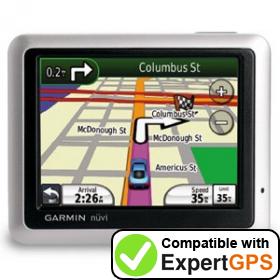 Download your Garmin nüvi 1250 waypoints and tracklogs and create maps with ExpertGPS