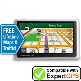 Download your Garmin nüvi 1300LMT waypoints and tracklogs and create maps with ExpertGPS