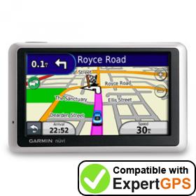 Download your Garmin nüvi 1340T waypoints and tracklogs and create maps with ExpertGPS