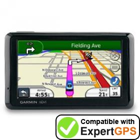 Download your Garmin nüvi 1370T waypoints and tracklogs and create maps with ExpertGPS