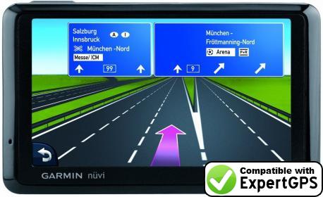 Download your Garmin nüvi 1375T waypoints and tracklogs and create maps with ExpertGPS