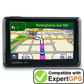 Download your Garmin nüvi 1390T waypoints and tracklogs and create maps with ExpertGPS