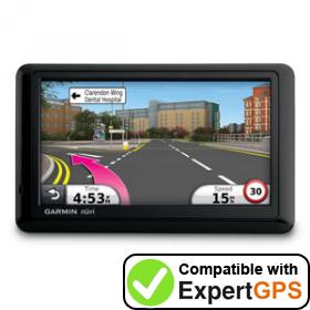 Download your Garmin nüvi 1440 waypoints and tracklogs and create maps with ExpertGPS