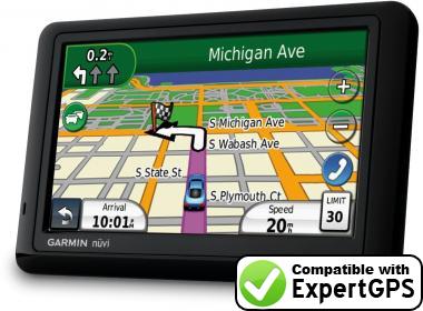 Download your Garmin nüvi 1480C waypoints and tracklogs and create maps with ExpertGPS