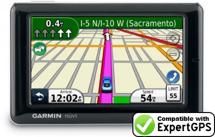 Download your Garmin nüvi 1690 waypoints and tracklogs and create maps with ExpertGPS