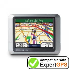 Download your Garmin nüvi 200 waypoints and tracklogs and create maps with ExpertGPS