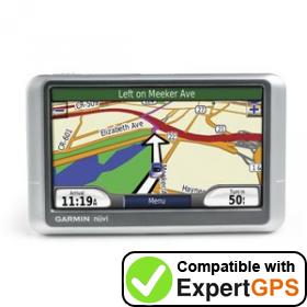 Download your Garmin nüvi 200W waypoints and tracklogs and create maps with ExpertGPS
