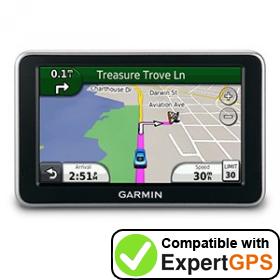Download your Garmin nüvi 2300 waypoints and tracklogs and create maps with ExpertGPS