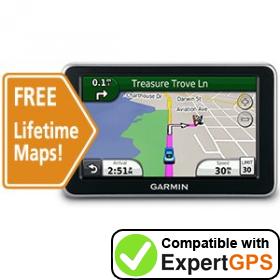 Download your Garmin nüvi 2300LM waypoints and tracklogs and create maps with ExpertGPS