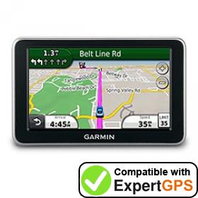Download your Garmin nüvi 2350 waypoints and tracklogs and create maps with ExpertGPS