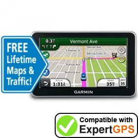 Download your Garmin nüvi 2360LMT waypoints and tracklogs and create maps with ExpertGPS