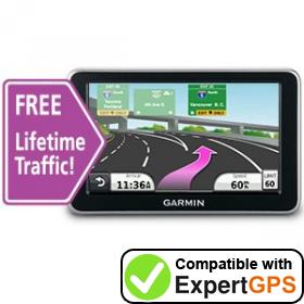 Download your Garmin nüvi 2370LT waypoints and tracklogs and create maps with ExpertGPS