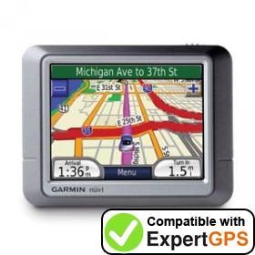 Download your Garmin nüvi 250 waypoints and tracklogs and create maps with ExpertGPS