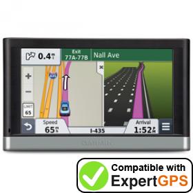 Download your Garmin nüvi 2507 waypoints and tracklogs and create maps with ExpertGPS