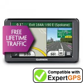 Download your Garmin nüvi 2515LT waypoints and tracklogs and create maps with ExpertGPS