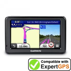 Download your Garmin nüvi 2545 waypoints and tracklogs and create maps with ExpertGPS