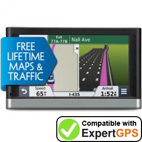 Download your Garmin nüvi 2547LMT waypoints and tracklogs and create maps with ExpertGPS