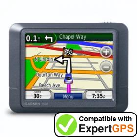 Download your Garmin nüvi 255 waypoints and tracklogs and create maps with ExpertGPS