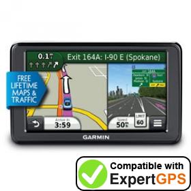 Download your Garmin nüvi 2565LMT waypoints and tracklogs and create maps with ExpertGPS