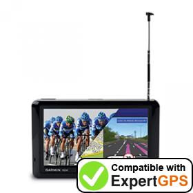 Download your Garmin nüvi 2585TV waypoints and tracklogs and create maps with ExpertGPS