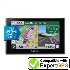 Download your Garmin nüvi 2589LMT waypoints and tracklogs and create maps with ExpertGPS