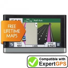 Download your Garmin nüvi 2597LM waypoints and tracklogs and create maps with ExpertGPS