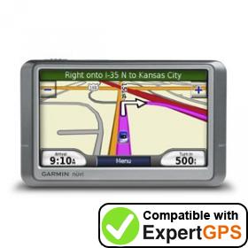 Download your Garmin nüvi 260W waypoints and tracklogs and create maps with ExpertGPS