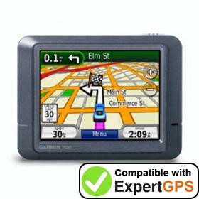 Download your Garmin nüvi 265T waypoints and tracklogs and create maps with ExpertGPS