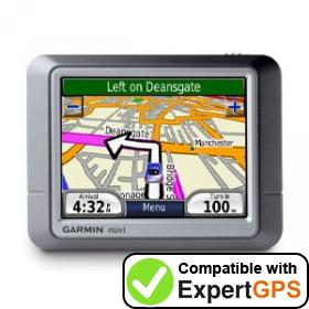 Download your Garmin nüvi 270 waypoints and tracklogs and create maps with ExpertGPS